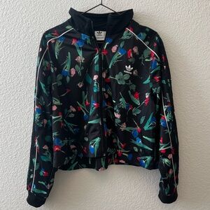 Adidas Originals Floral Track Jacket